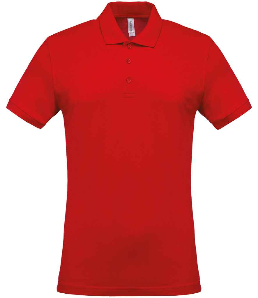 Kariban KB254 Straight fit Short Sleeve Piqu Polo Shirt 100% ringspun combed cotton Light color - COOZO