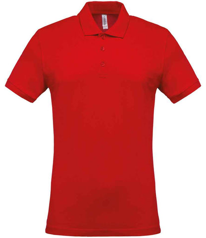 Kariban KB254 Straight fit Short Sleeve Piqu Polo Shirt 100% ringspun combed cotton Light color - COOZO