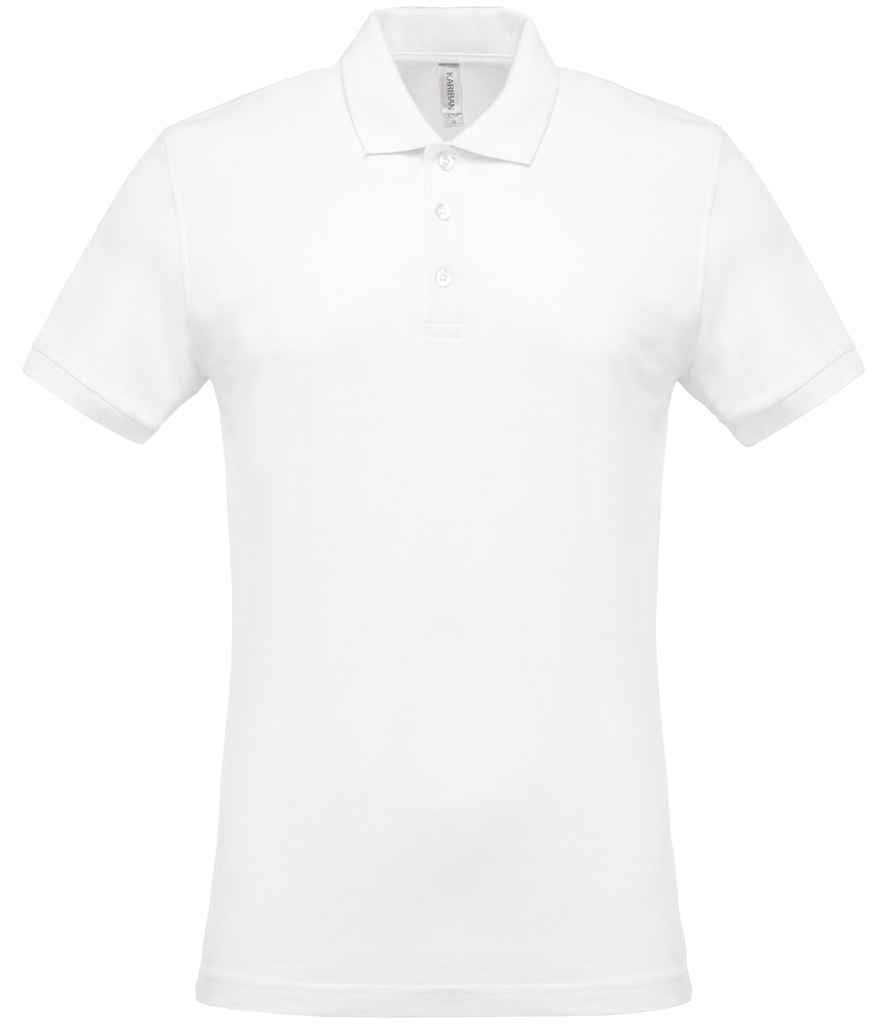 Kariban KB254 Straight fit Short Sleeve Piqu Polo Shirt 100% ringspun combed cotton Light color - COOZO