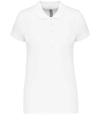 Kariban KB255 Ladies Slim fit Short Sleeve Piqu Polo Shirt 100% ringspun combed cotto Light color - COOZO