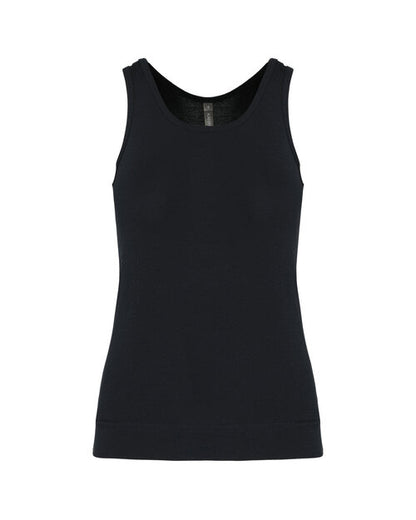 Kariban KB311 Ladies Tank Vest Racer back style Deep hem 100% cotton - COOZO