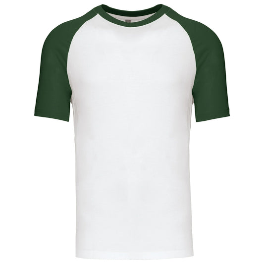 Kariban KB330 Baseball Short-sleeved two-tone T-shirt 100% cotton - COOZO