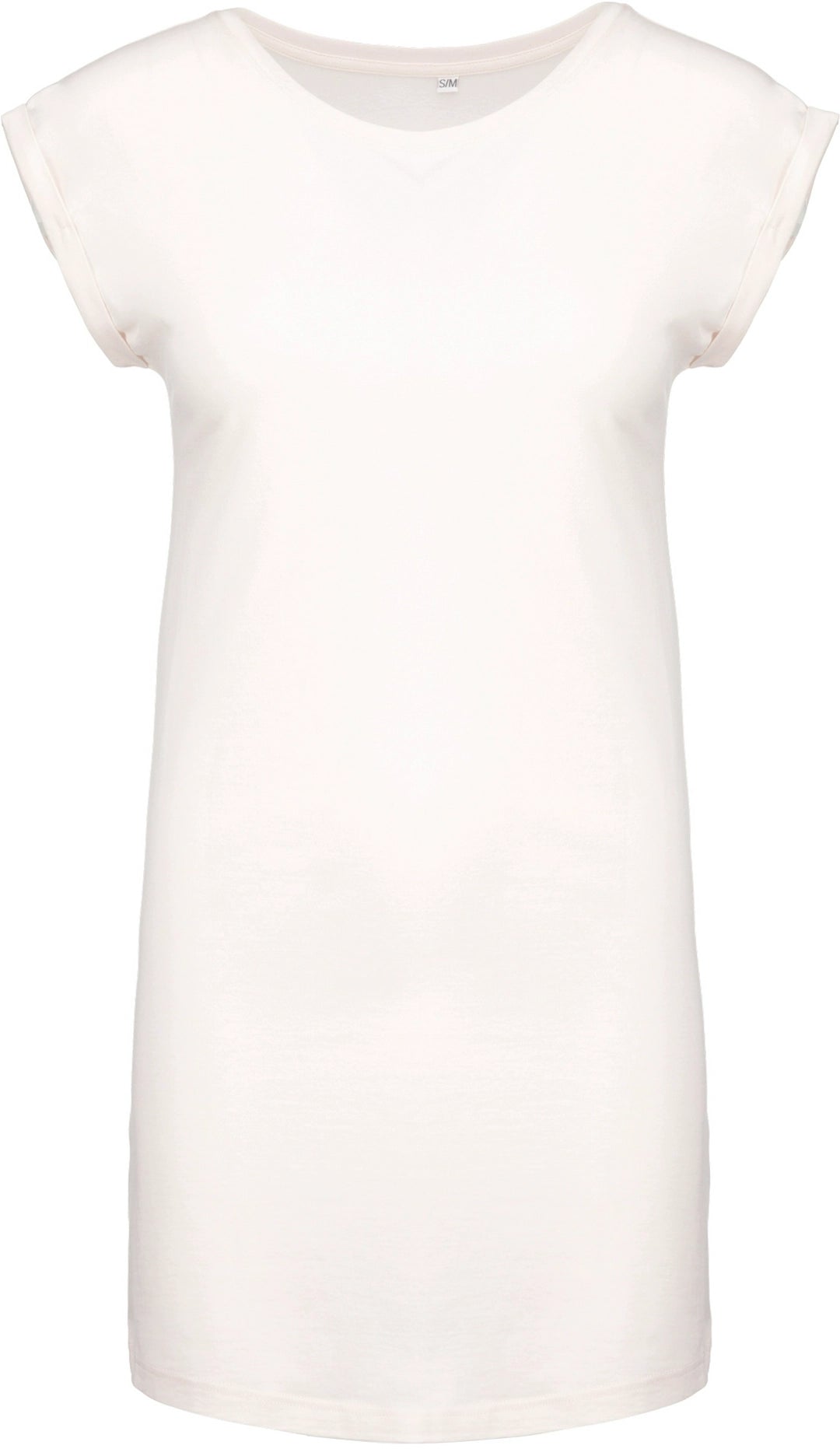 Kariban KB388 Comfort fit Ladies' Wide neck long T-shirt 100% Combed cotton - COOZO