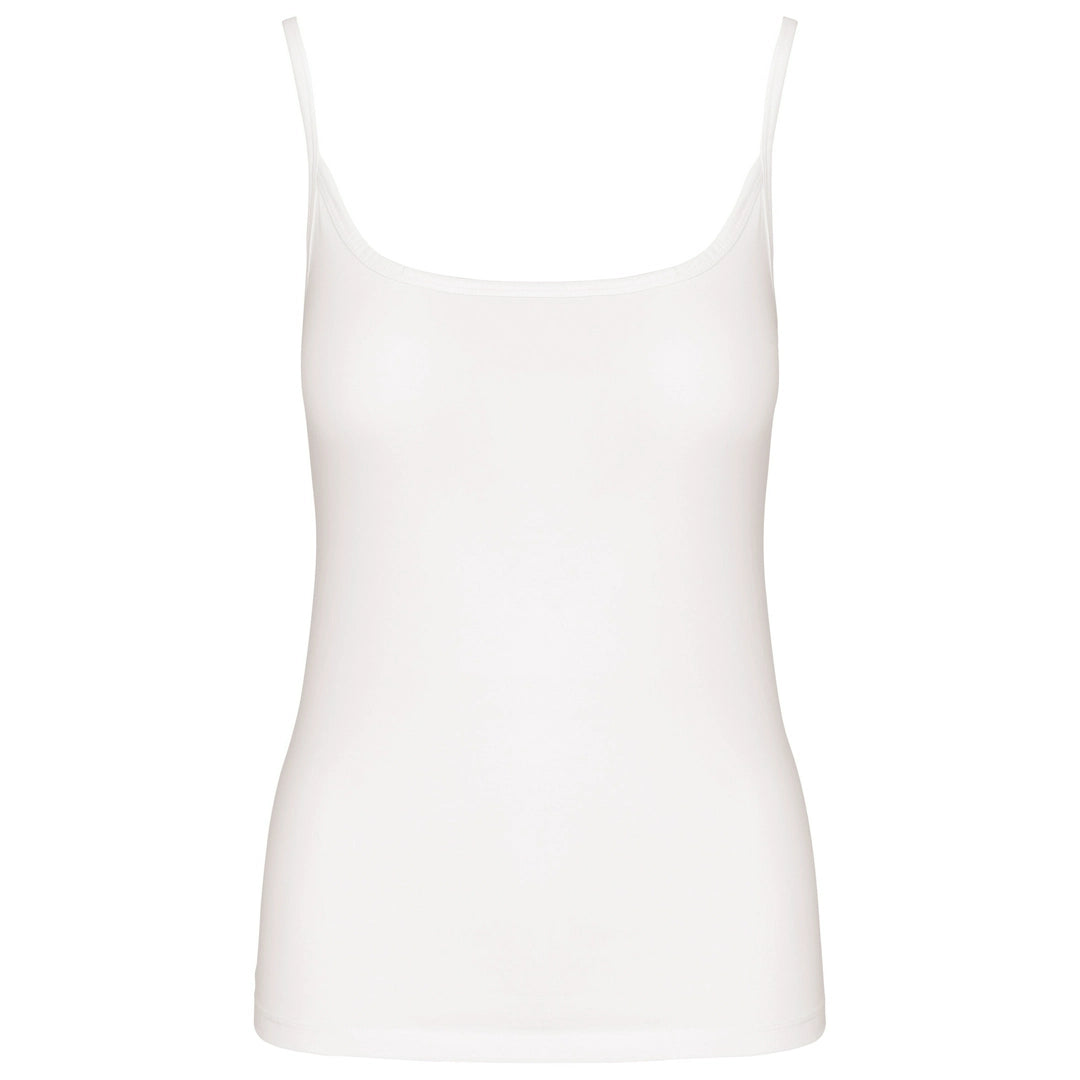 Kariban KB397 Ladies' strappy tank top Piping at the neckline Jersey knit fabric in combed cotton - COOZO