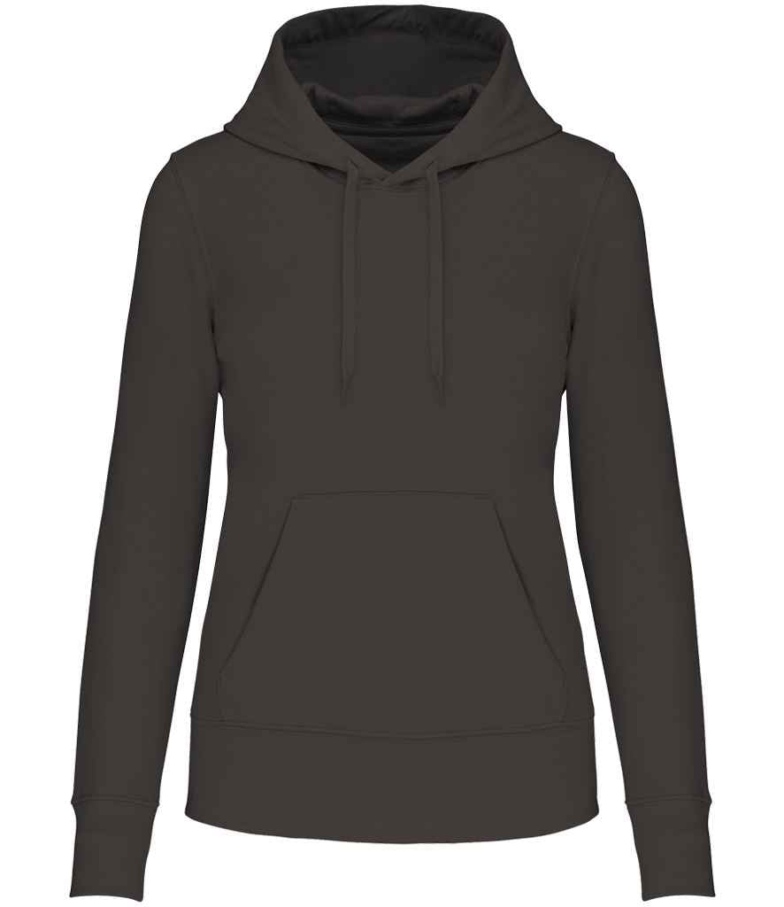 Kariban KB4028 Ladies Eco Friendly Hooded Sweatshirt Soft cotton faced fabric Drop shoulder style Straight fit - COOZO