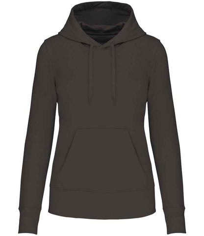 Kariban KB4028 Ladies Eco Friendly Hooded Sweatshirt Soft cotton faced fabric Drop shoulder style Straight fit - COOZO