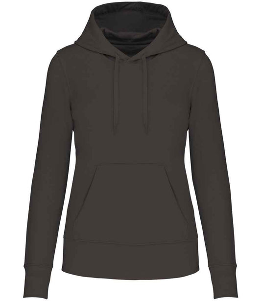 Kariban KB4028 Ladies Eco Friendly Hooded Sweatshirt Soft cotton faced fabric Drop shoulder style Straight fit - COOZO