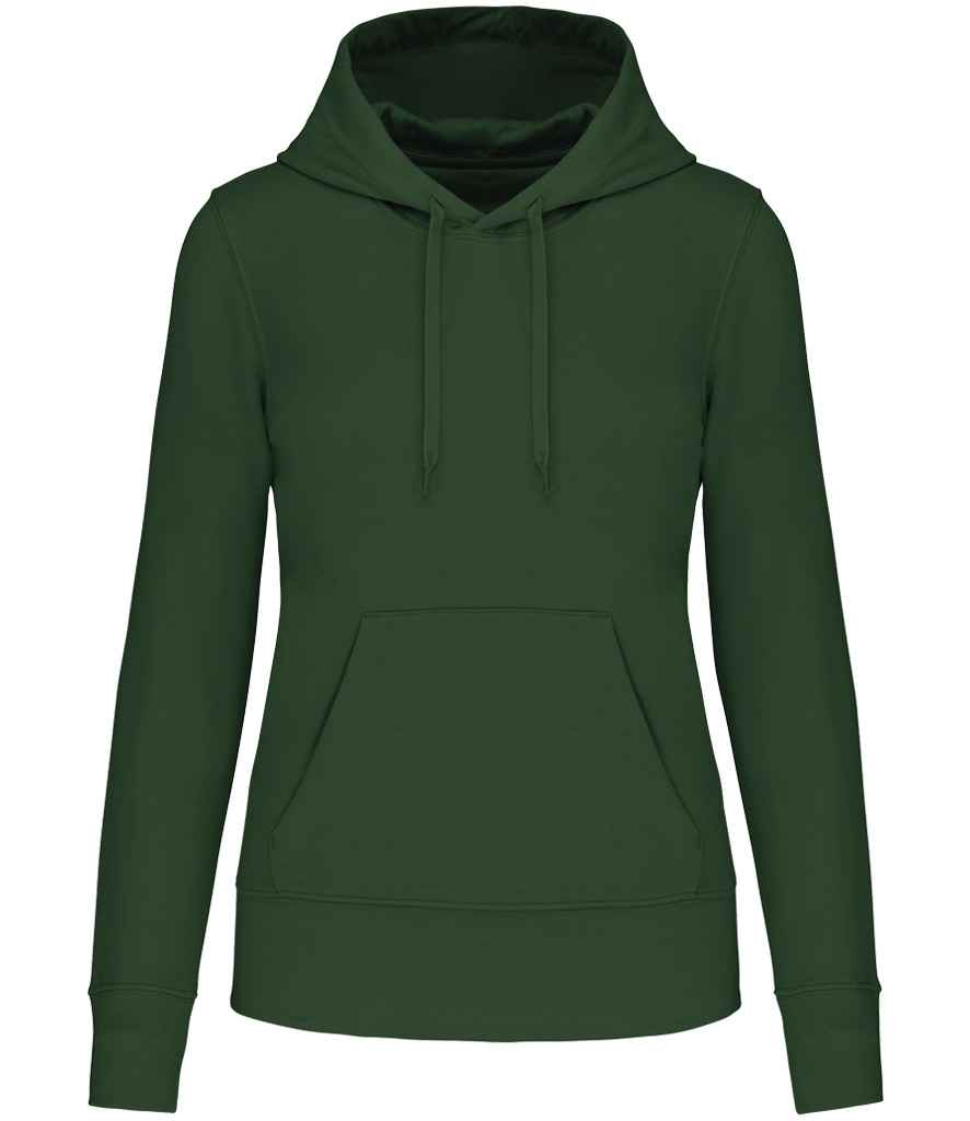Kariban KB4028 Ladies Eco Friendly Hooded Sweatshirt Soft cotton faced fabric Drop shoulder style Straight fit - COOZO
