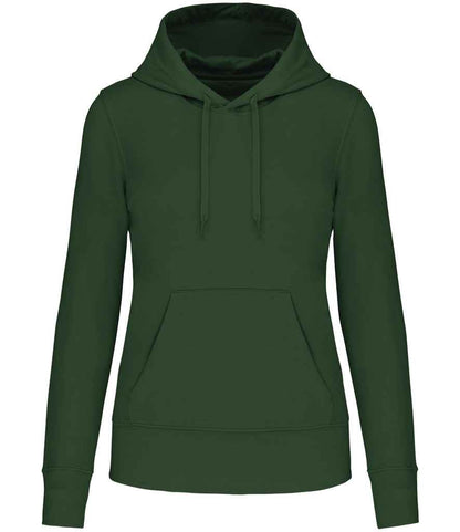 Kariban KB4028 Ladies Eco Friendly Hooded Sweatshirt Soft cotton faced fabric Drop shoulder style Straight fit - COOZO