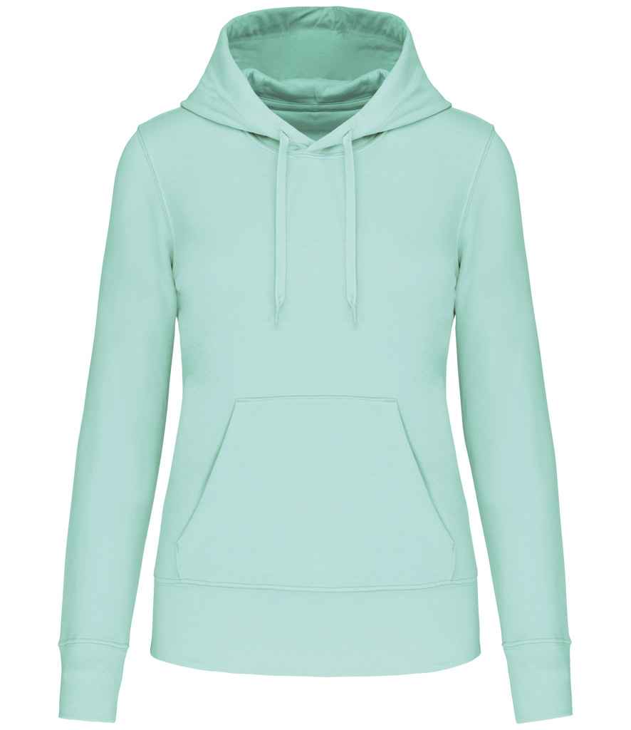 Kariban KB4028 Ladies Eco Friendly Hooded Sweatshirt Soft cotton faced fabric Drop shoulder style Straight fit - COOZO