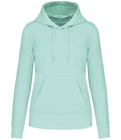 Kariban KB4028 Ladies Eco Friendly Hooded Sweatshirt Soft cotton faced fabric Drop shoulder style Straight fit - COOZO