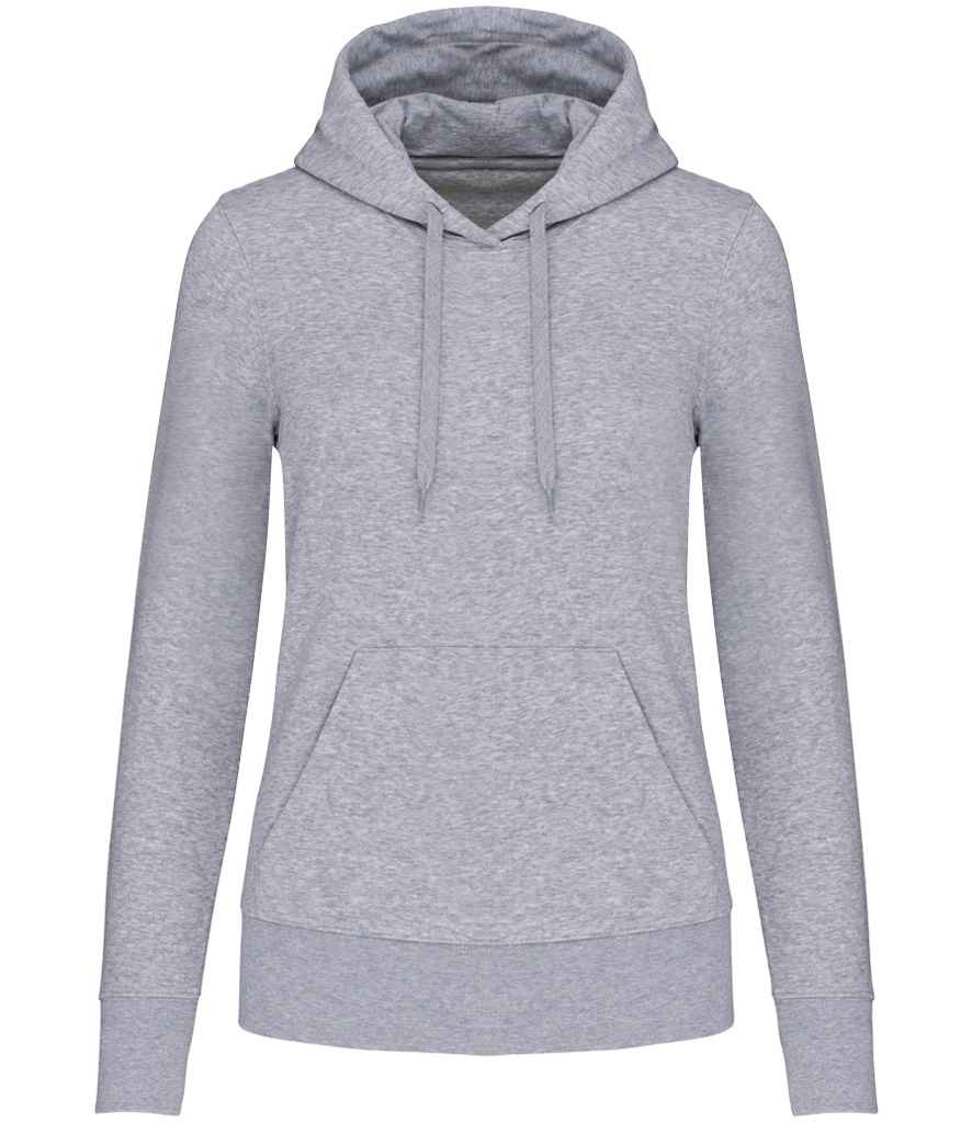 Kariban KB4028 Ladies Eco Friendly Hooded Sweatshirt Soft cotton faced fabric Drop shoulder style Straight fit - COOZO