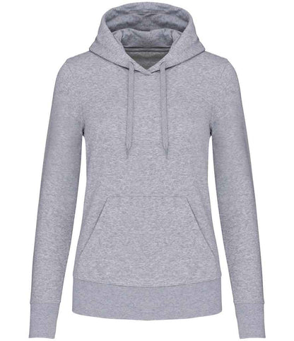 Kariban KB4028 Ladies Eco Friendly Hooded Sweatshirt Soft cotton faced fabric Drop shoulder style Straight fit - COOZO