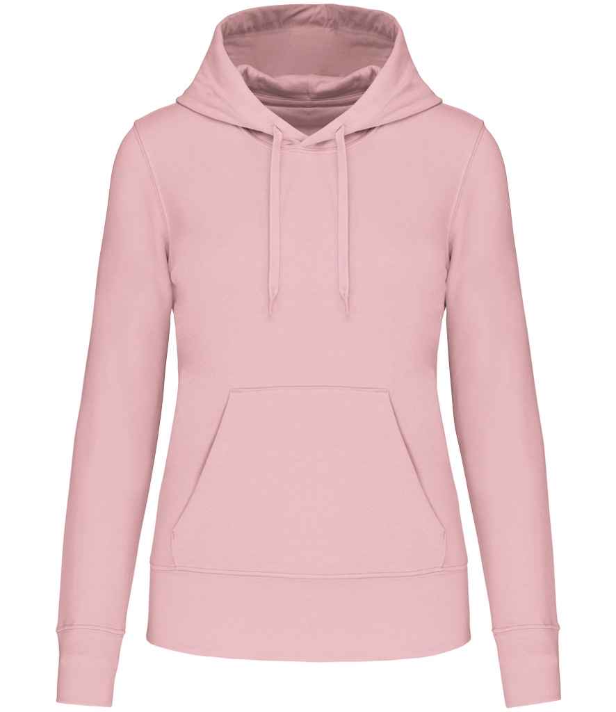 Kariban KB4028 Ladies Eco Friendly Hooded Sweatshirt Soft cotton faced fabric Drop shoulder style Straight fit - COOZO