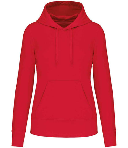 Kariban KB4028 Ladies Eco Friendly Hooded Sweatshirt Soft cotton faced fabric Drop shoulder style Straight fit - COOZO