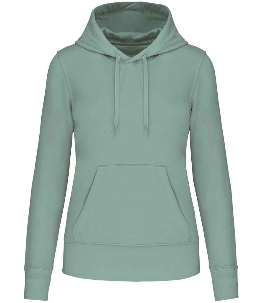 Kariban KB4028 Ladies Eco Friendly Hooded Sweatshirt Soft cotton faced fabric Drop shoulder style Straight fit - COOZO