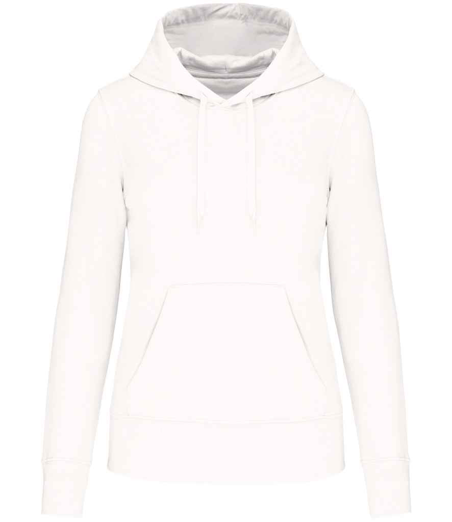 Kariban KB4028 Ladies Eco Friendly Hooded Sweatshirt Soft cotton faced fabric Drop shoulder style Straight fit - COOZO