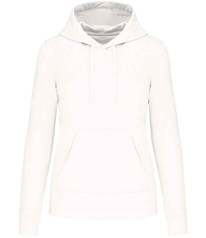 Kariban KB4028 Ladies Eco Friendly Hooded Sweatshirt Soft cotton faced fabric Drop shoulder style Straight fit - COOZO