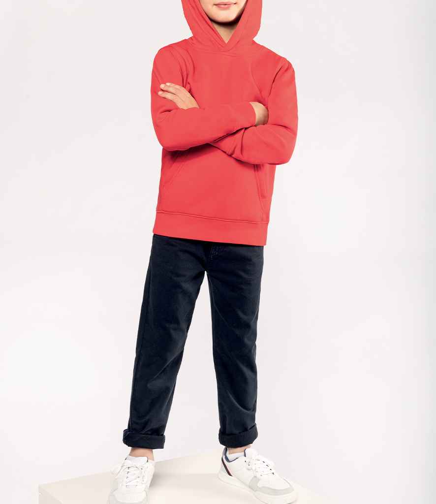 COOZO-KB4029 Kariban Kids Eco Friendly Hooded Sweatshirt