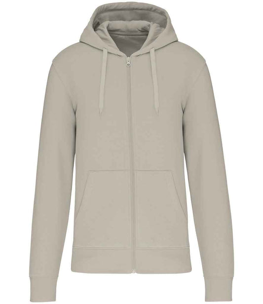 Kariban KB4030 Eco Friendly Full Zip Hoodie Soft cotton faced fabric Drop shoulder style Straight fit - COOZO