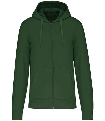 Kariban KB4030 Eco Friendly Full Zip Hoodie Soft cotton faced fabric Drop shoulder style Straight fit - COOZO