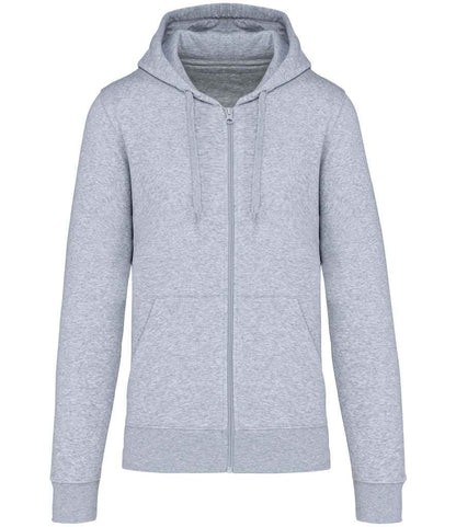 Kariban KB4030 Eco Friendly Full Zip Hoodie Soft cotton faced fabric Drop shoulder style Straight fit - COOZO