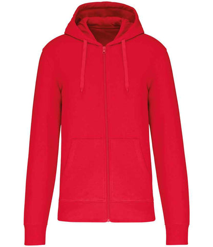 Kariban KB4030 Eco Friendly Full Zip Hoodie Soft cotton faced fabric Drop shoulder style Straight fit - COOZO