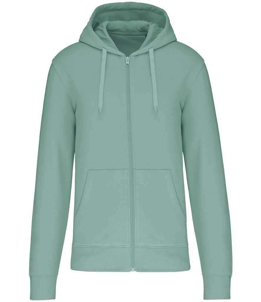 Kariban KB4030 Eco Friendly Full Zip Hoodie Soft cotton faced fabric Drop shoulder style Straight fit - COOZO