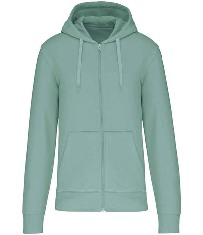 Kariban KB4030 Eco Friendly Full Zip Hoodie Soft cotton faced fabric Drop shoulder style Straight fit - COOZO