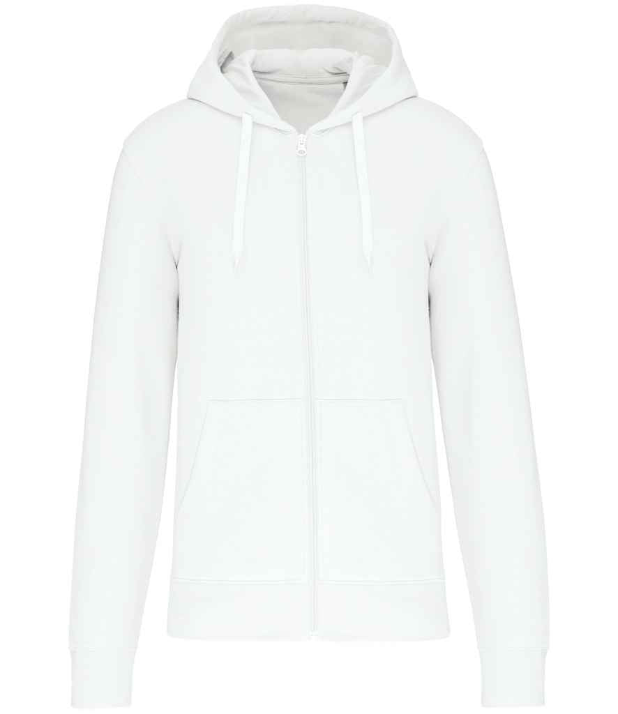 Kariban KB4030 Eco Friendly Full Zip Hoodie Soft cotton faced fabric Drop shoulder style Straight fit - COOZO