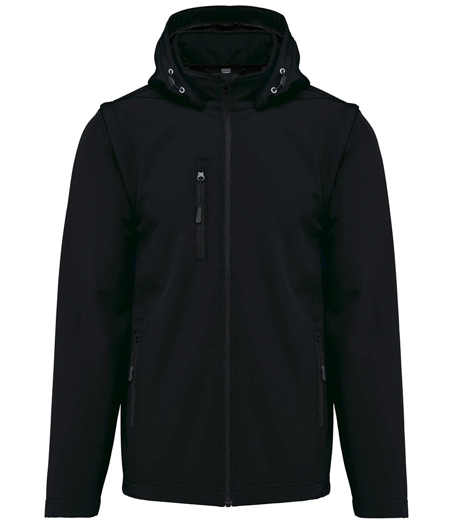 Kariban KB422 Unisex Three Layer Hooded Soft Shell Jacket - COOZO