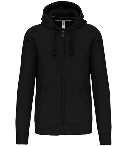 Kariban KB454 Full Zip Hooded Sweatshirt Soft cotton faced fabric Drop shoulder style - COOZO