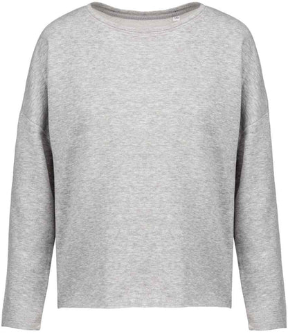 Kariban KB471 Ladies Oversized Sweatshirt Wide neck Loose and relaxed fit - COOZO