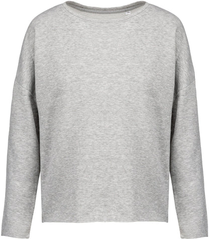 Kariban KB471 Ladies Oversized Sweatshirt Wide neck Loose and relaxed fit - COOZO