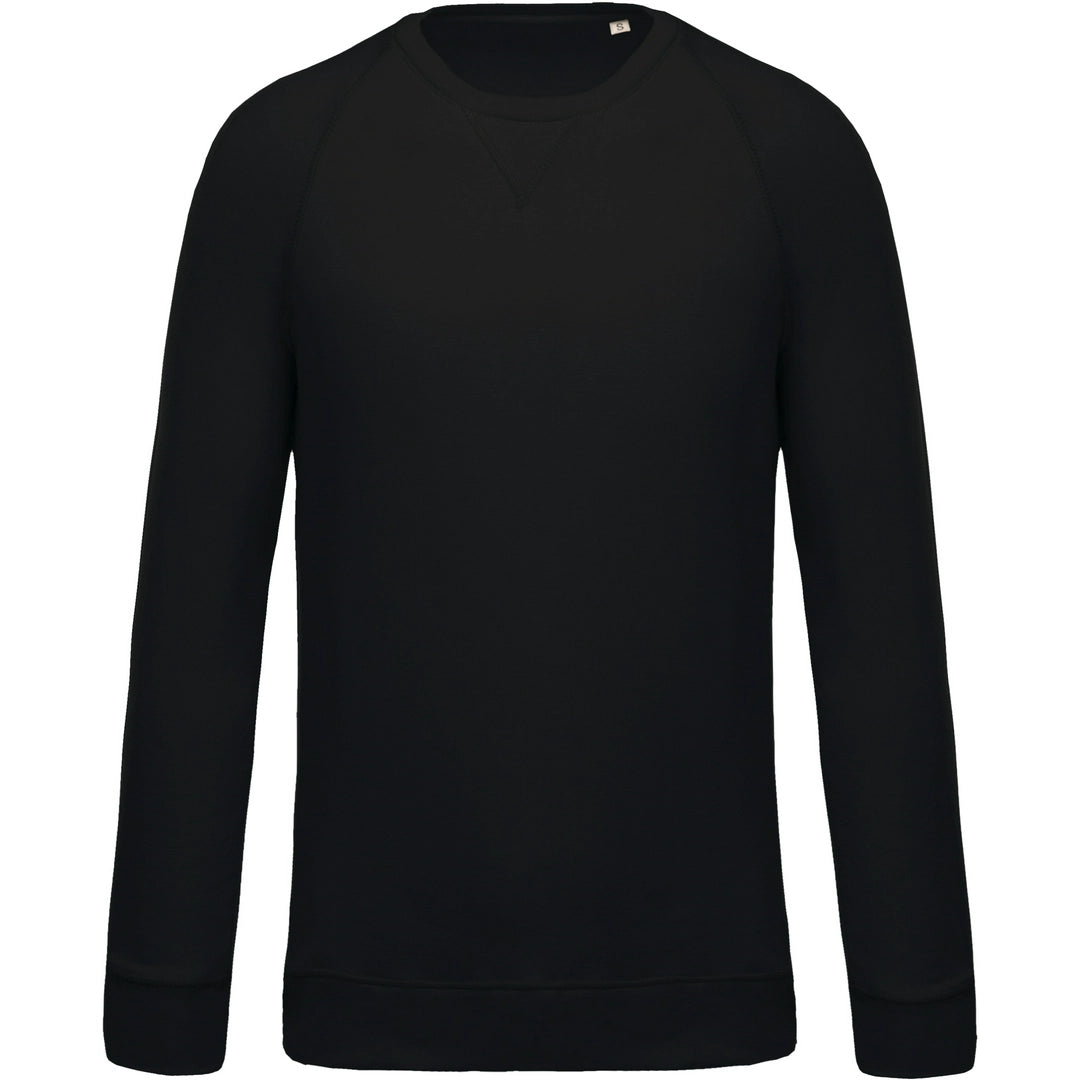 Kariban KB480 Organic Raglan Sweatshirt French terry Twill taped neck and V finish at neckline - COOZO