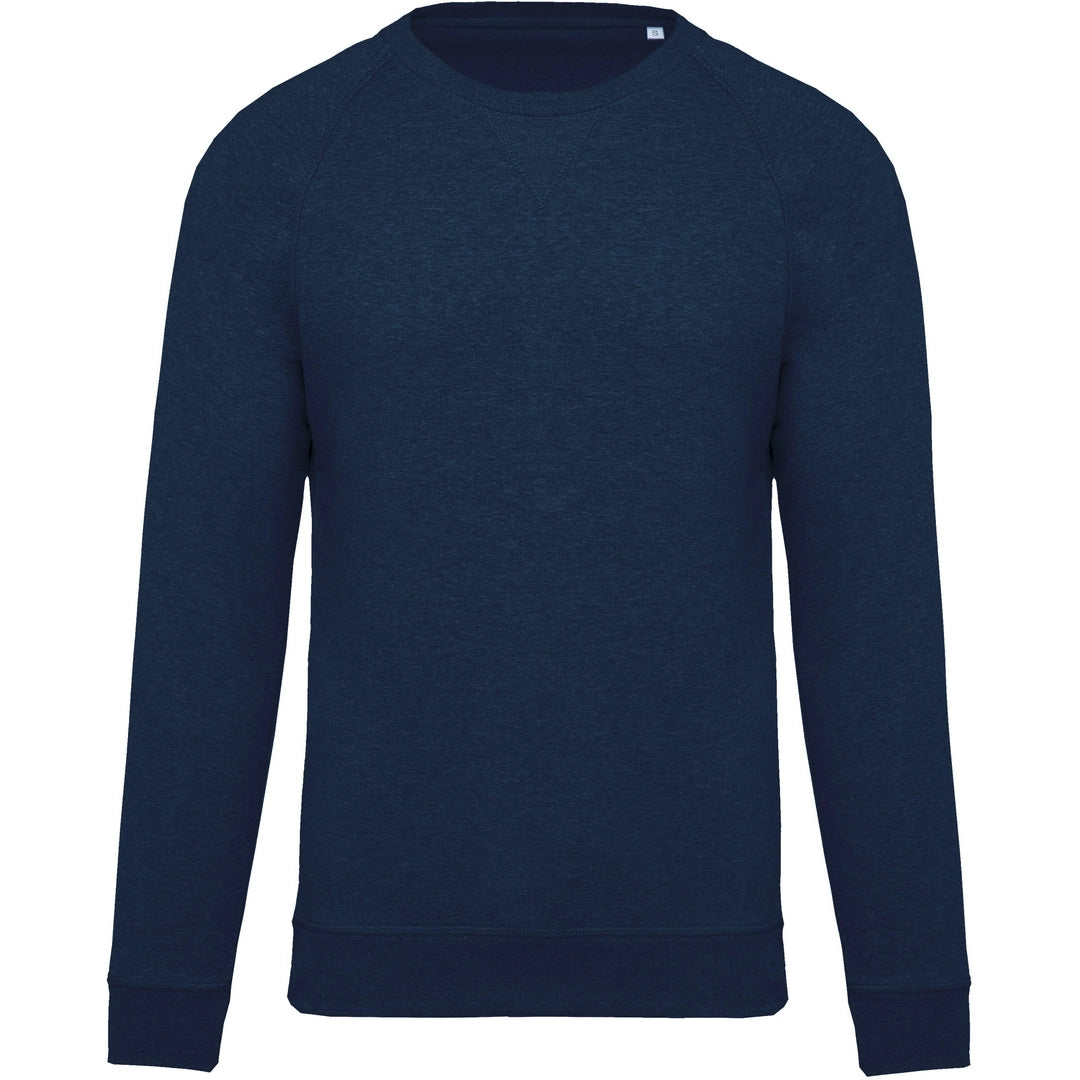 Kariban KB480 Organic Raglan Sweatshirt French terry Twill taped neck and V finish at neckline - COOZO