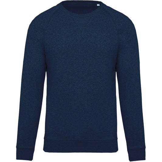 Kariban KB480 Organic Raglan Sweatshirt French terry Twill taped neck and V finish at neckline - COOZO
