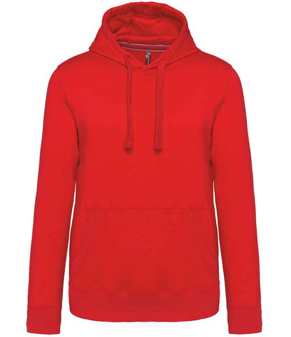 Kariban KB489 Hooded Sweatshirt Drop shoulder style Soft cotton faced fabric Brushed back fleece - COOZO