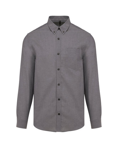 Kariban KB533 Men's long sleeve easy care oxford shirt - COOZO