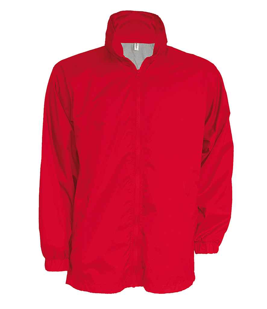 Kariban KB687 Lined Windbreaker Jacket Collar high full length zip - COOZO