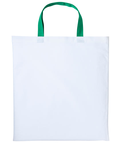 Nutshell RL130 Varsity cotton shopper short handle 100% Cotton Reusable sustainable and multifunctional - COOZO
