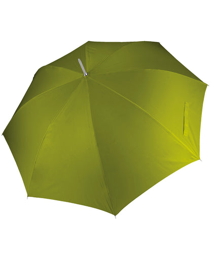 Kimood KI003 Golf auto opening umbrella thick black metal pole 210T Polyester - COOZO