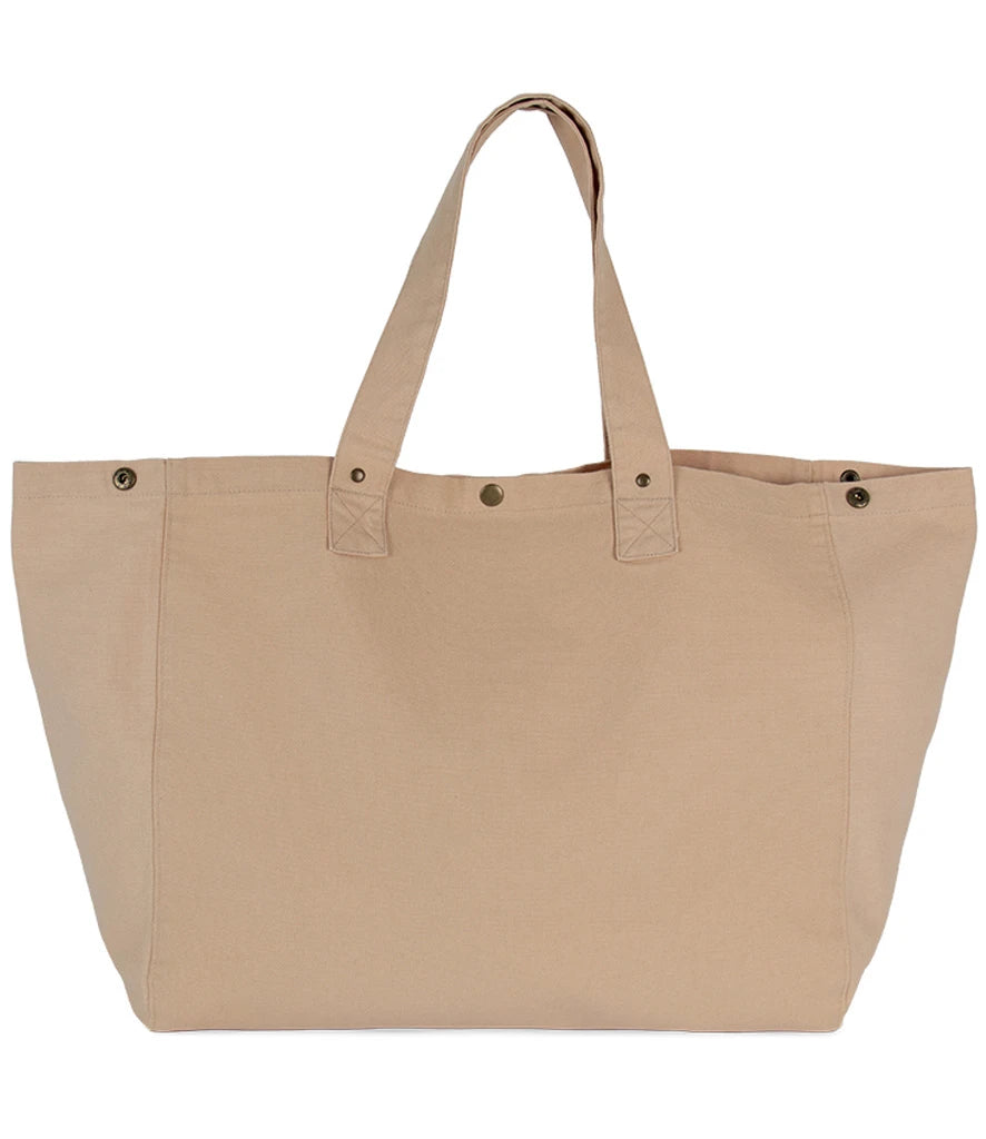 Kimood KI3208 Faded Cotton Shopper