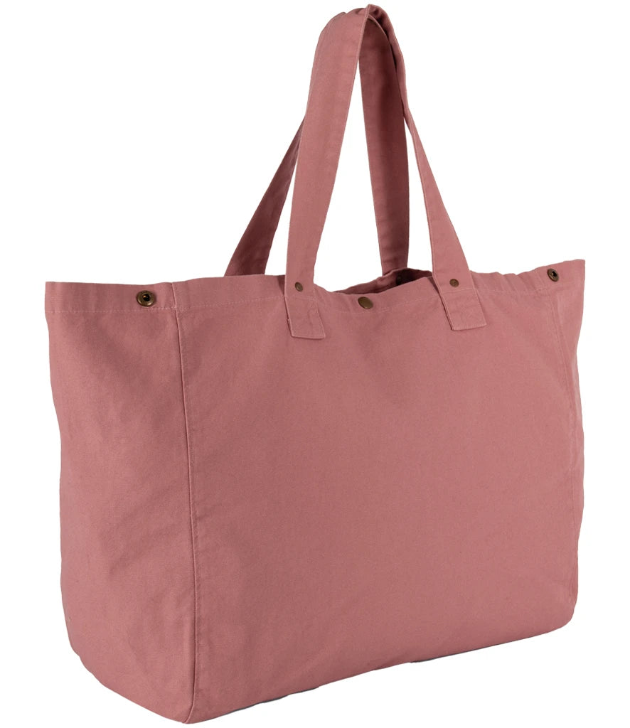 Kimood KI3208 Faded Cotton Shopper