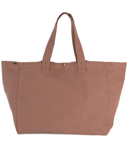 Kimood KI3208 Faded Cotton Shopper