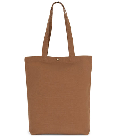 Kimood KI3213 Washed Cotton Tote Bag