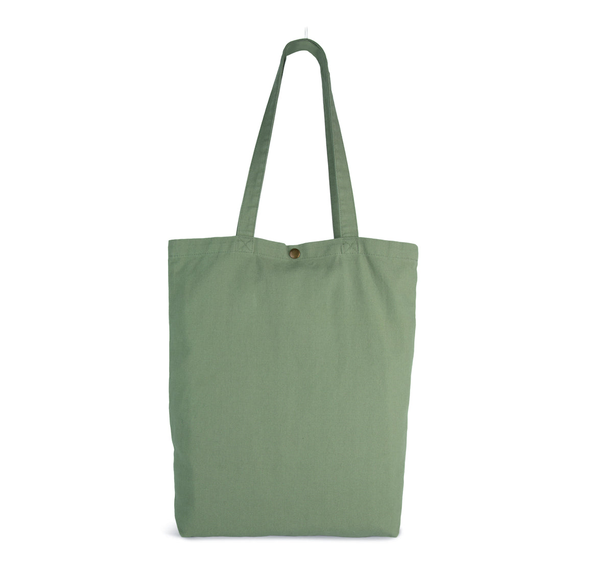 Kimood KI3213 Washed Cotton Tote Bag