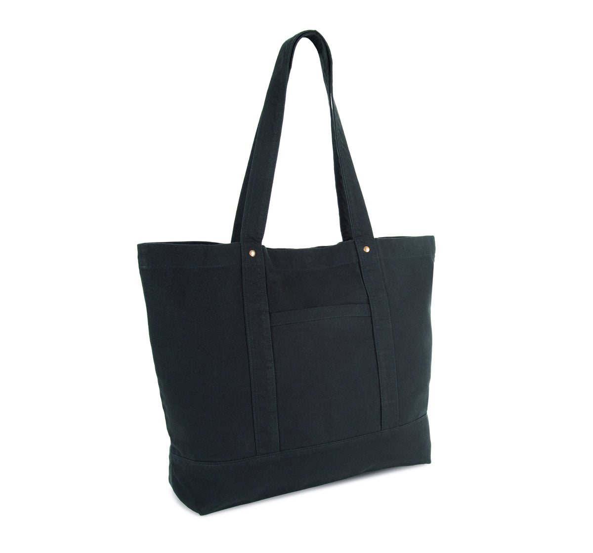 Kimood KI3214 Washed Cotton Shopper Bag