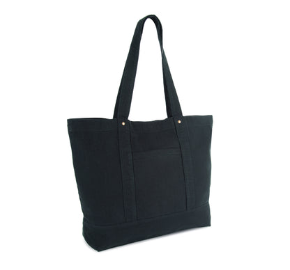 Kimood KI3214 Washed Cotton Shopper Bag