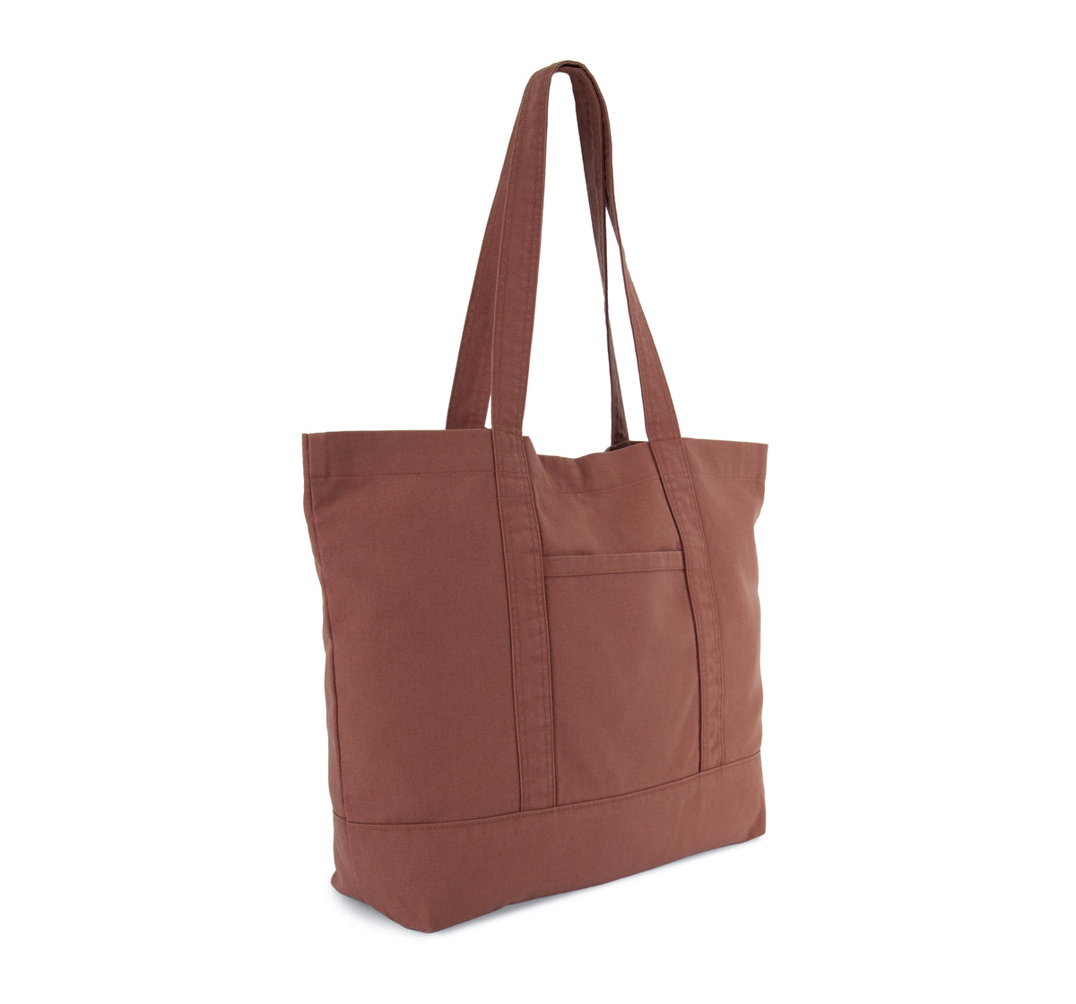 Kimood KI3214 Washed Cotton Shopper Bag